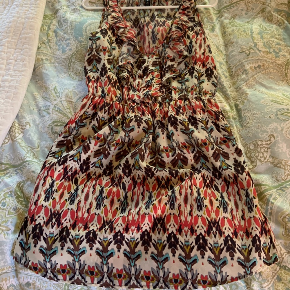 AQUA Ruffled Dress - Picture 2 of 5